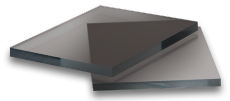 8 mm bezpečnostné tvrdené sklo - tónované (šedé)